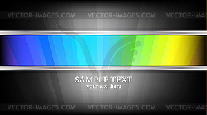 Striped design - vector image
