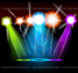 Bright background - vector image