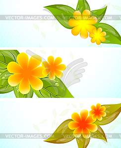 Set of banners - vector image