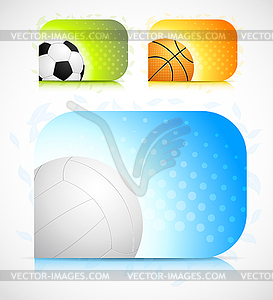 Set of card - vector clipart