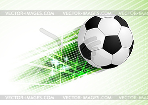 Background with ball - vector EPS clipart
