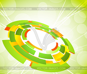 Tech background - vector clipart