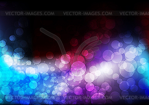 Abstract background with circles - vector clipart