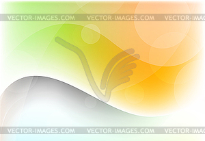 Bright wavy background - vector image