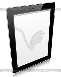 Tablet pc - vector clip art