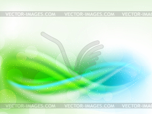 Abstract wavy background - vector image