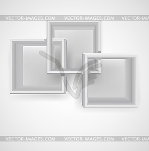 Bookshelf - vector clip art