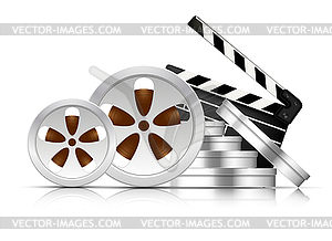 Cinema background - vector image