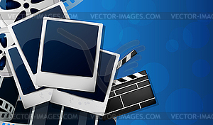 Cinema background - vector clip art