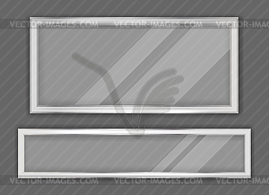 Transparent frame - vector clipart