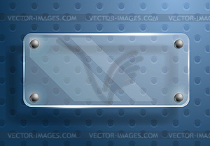 Glass frame - vector clipart