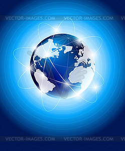 Globe - vector clipart