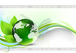 Green concept - royalty-free vector clipart