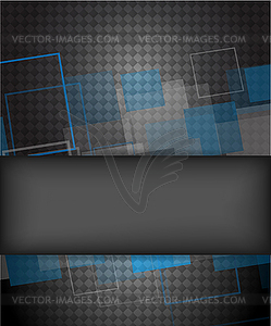 Background with squares - vector image