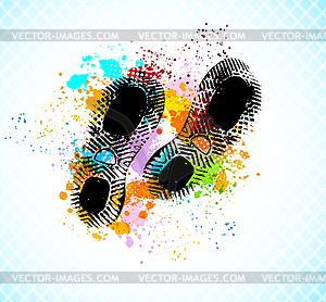 Grunge background - stock vector clipart