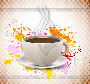 Кофе чашка - изображение в формате EPS