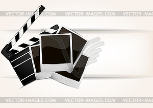 Cinema background - vector image