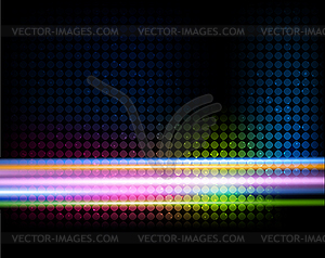 Background with colorful lines - color vector clipart