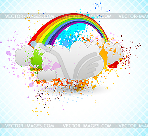 Rainbow design - vector clip art