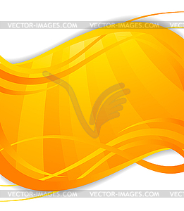 Bright orange background - vector image