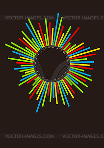 Circle diagram - vector clipart