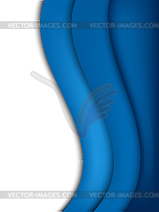 Полосатый синий фон - клипарт в векторном формате