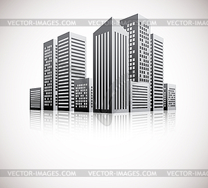 Cityscape background - vector clipart