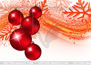 Рождественский фон - векторизованное изображение