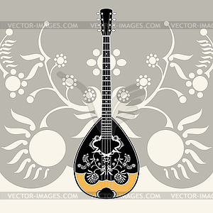 Bouzouki - vector EPS clipart