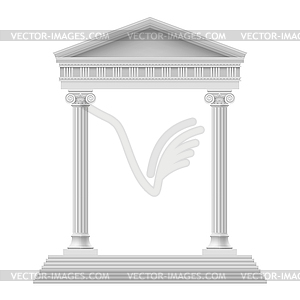 Architectural element - royalty-free vector clipart