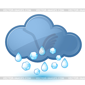 Cloud - vector clipart