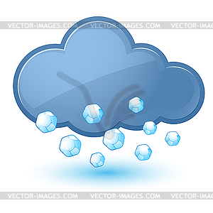 Cloud - vector clip art