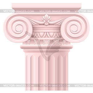 Римская колонна - графика в векторном формате