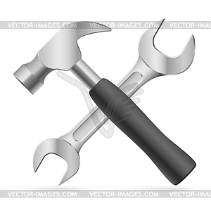 Tools for repair - royalty-free vector clipart