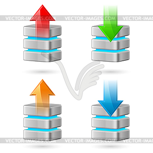 Database - vector image