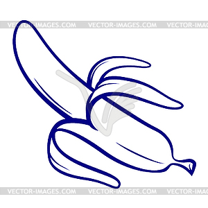 Banana - vector image