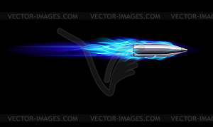 Gun Bullet Shot - vector clipart