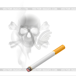 cigar smoke vector