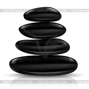 Stones spa - vector image