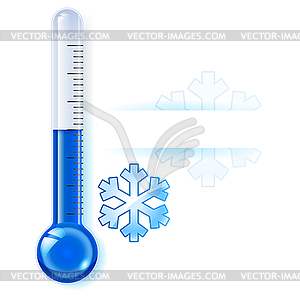 Thermometer - royalty-free vector image