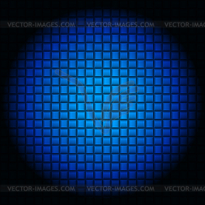 Metalic blue industrial texture - vector image