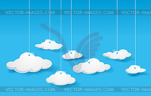 Clouds - vector clipart