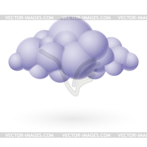 Cloud icon - vector image