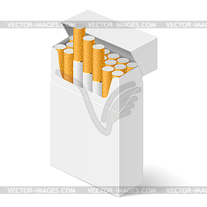 Pack of cigarettes - vector clipart