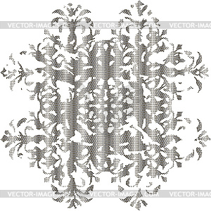 Seamless patterned mesh or mask - vector clipart