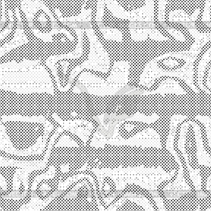 Ornate seamless texture - vector clipart / vector image