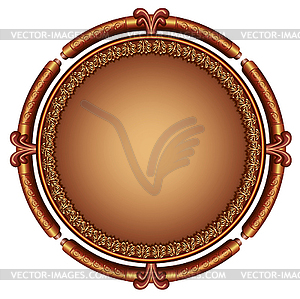 Decorative ornamental frame - vector clipart