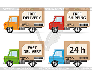 Delivery truck - vector clip art