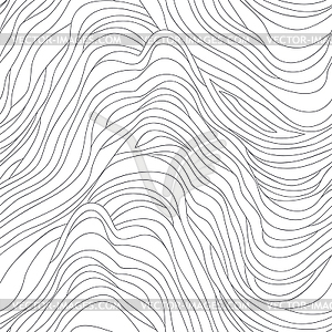 Seamless texture with waves - vector clipart