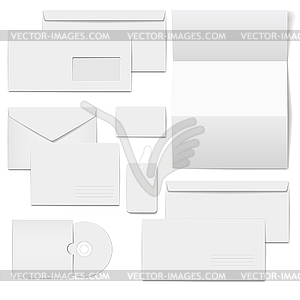 Corporate Templates for Business Selected blank - vector image